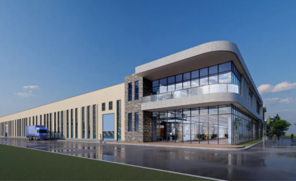 安徽瑞佑廠房及雨蓬鋼結(jié)構(gòu)工程