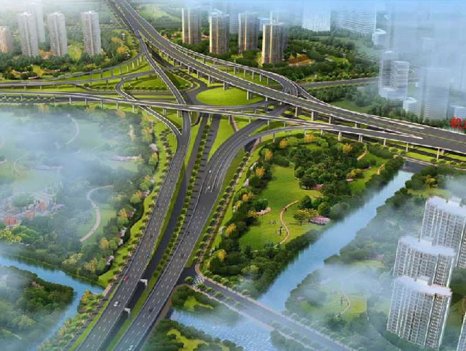 風情大道（機場路-金城路）改建工程-（機場路-建設(shè)二路）